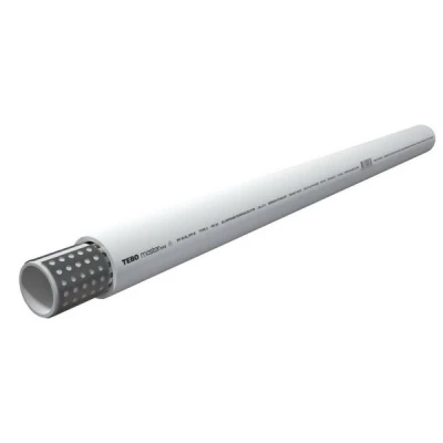 Труба полипропиленовая армированная алюминием TEBO - 40x6.7 SDR6 (PN25, Tmax 70°C, штанга 4м)