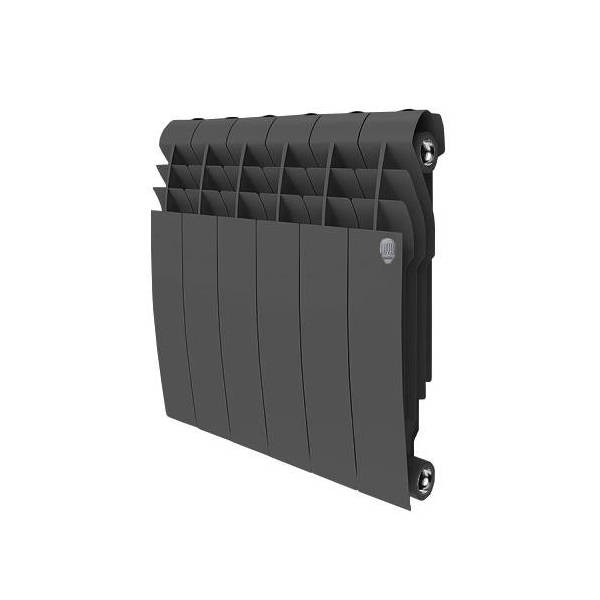 Радиатор биметаллический секционный Royal Thermo Biliner 350 Noir Sable - 12 секций
