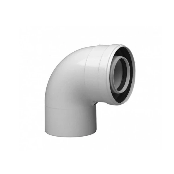 Отвод 90° с ревизионным отверстием для дымохода Protherm D60/100 мм 